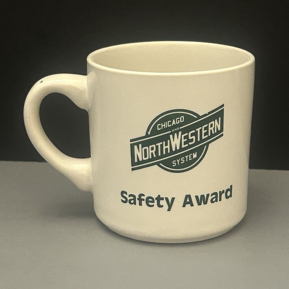 Chicago Northwestern System Iowa Division Safety Award Coffee Mug